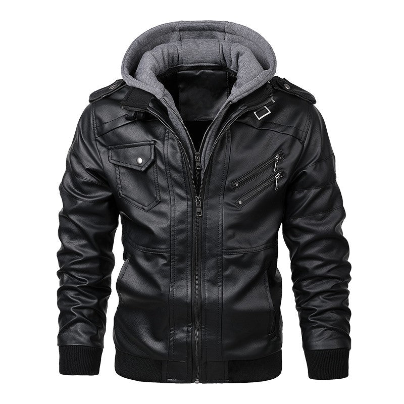 Jaqueta Masculina em Couro - MotorMen Premium