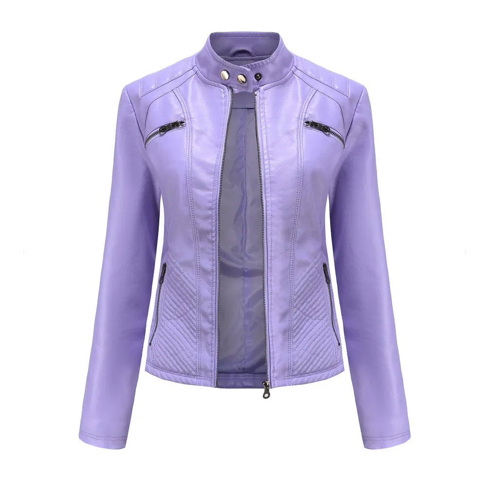 Jaqueta Feminina em Couro - Premium Jacket