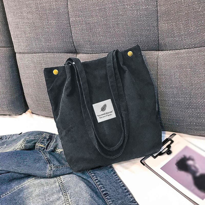 Bolsa de Veludo Cotelê - Basic Bag™ - A&N Store